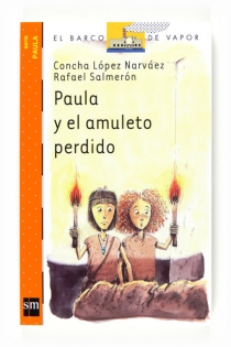 Portada del libro: Paula y el amuleto perdido