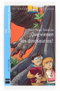 Portada del libro ¡Que vienen los dinosaurios! - ISBN: 9788467539837