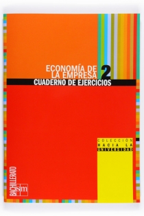 Portada del libro Economía de la empresa: cuaderno de ejercicios. 2 Bachillerato