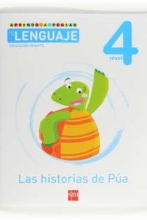 Portada del libro Aprendo a pensar con el lenguaje: Las historias de Púa. Nivel 4. Educación Infantil - ISBN: 9788467544831