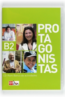 Portada del libro Protagonistas B2. CD de Banco de Actividades - ISBN: 9788467548952