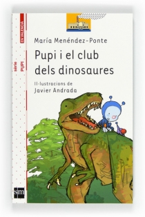 Portada del libro: Pupi i el club dels dinosaures