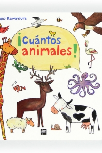 Portada del libro: ¡Cuántos animales!
