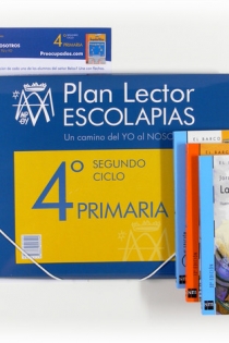 Portada del libro: Plan lector Escolapias: Un camino del Yo al Nosotros. 4 Primaria