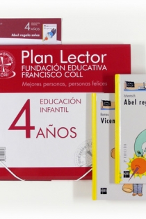 Portada del libro Plan lector Fundación Educativa Francisco Coll: Mejores personas, personas felices. 4 años