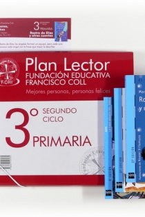 Portada del libro Plan lector Fundación Educativa Francisco Coll: Mejores personas, personas felices. 3 Primaria