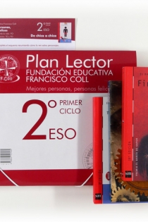 Portada del libro: Plan lector Fundación Educativa Francisco Coll: Mejores personas, personas felices. 2 ESO