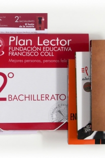 Portada del libro: Plan lector Fundación Educativa Francisco Coll: Mejores personas, personas felices. 2 Bachillerato