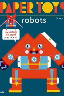 Portada del libro: PAPER TOYS: robots