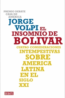 Portada del libro: El insomnio de Bolívar