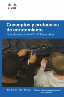 Portada del libro Conceptos y protocolos de enrutamiento. Guía de estudio de CCNA exploration.