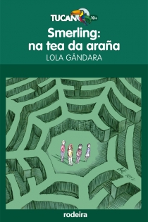 Portada del libro: Smerling: Na tea da araña, de Lola Gándara
