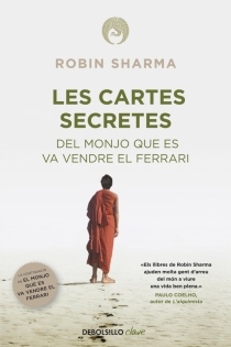 Portada del libro: Les cartes secretes del monjo que es va vendre el Ferrari