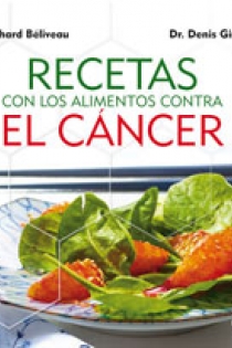 Portada del libro: Recetas  alimentos contra el cancer