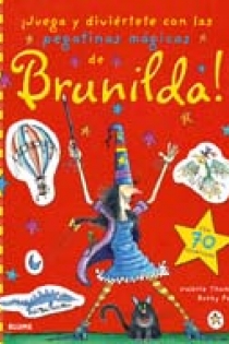Portada del libro: Juega y diviértete con las pegatinas mágicas de Brunilda