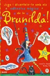 Portada del libro: Juga i diverteix-te amb els adhesius màgics de Brunilda