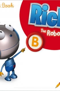 Portada del libro: Ricky The Robot B Activity Book