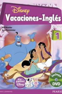 Portada del libro Vacaciones Disney Inglés 1º de Primaria - ISBN: 9788498375619