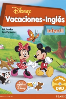 Portada del libro: Vacaciones Disney Inglés Infantil 3-5 años