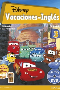 Portada del libro: Vacaciones Disney Inglés 3º de Primaria
