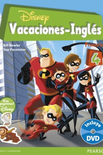 Portada del libro Vacaciones Disney Inglés 4º de Primaria - ISBN: 9788498375817