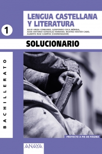 Portada del libro Lengua castellana y literatura 1. Solucionario - ISBN: 9788498770919