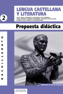 Portada del libro: Lengua castellana y literatura 2. Propuesta didáctica
