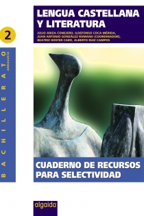 Portada del libro: Cuaderno de Recursos para Selectividad. Lengua castellana y literatura 2