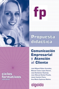 Portada del libro: P.D. Comunicación Empresarial y Atención al Cliente.