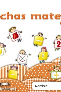 Portada del libro Muchas mates 4. Educación infantil - ISBN: 9788498775792