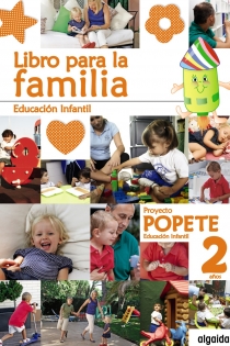 Portada del libro: Proyecto Educación Infantil. Popete 2 años Algaida. 1º Trimestre. Primer Ciclo