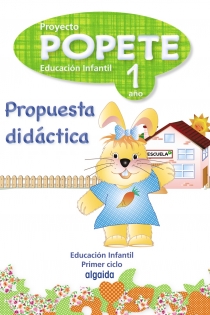 Portada del libro: Proyecto Educación Infantil. Popete 1 año. Propuesta didáctica