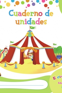 Portada del libro: El circo de Pampito 1-2 años. Proyecto Educación Infantil. Algaida. 1º Ciclo
