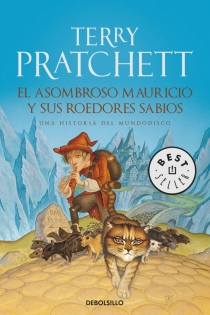 Portada del libro El asombroso Mauricio y sus roedores sabios (Mundodisco 28) - ISBN: 9788499894744