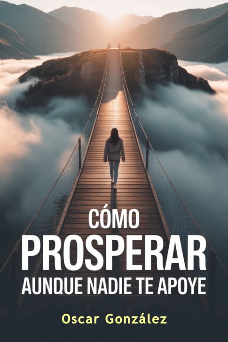 Libro de autoayuda en español de autor Oscar González